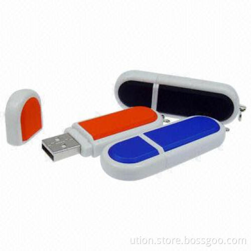 Plastic USB flash drive with bootable function and 5 to 90% RH humidity range, free sample